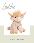 Laddie Cream Highland Cow